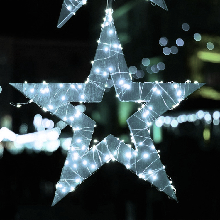 Solárne vianočné osvetlenie drôt 200 LED