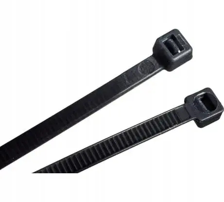 Sťahovanie pásky čierne balenie 100 ks set 3,6x200 káblových svoriek