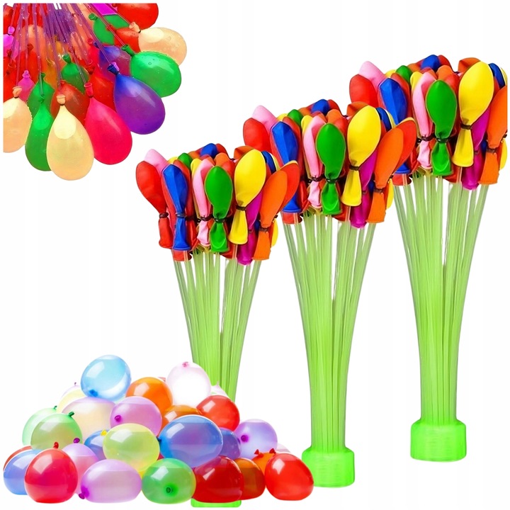 Vodné balóniky 111 kusov + koncovka na hadice