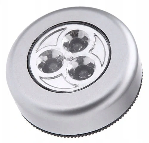 Bodová samolepiace svietidlo 3 LED lampa lampička