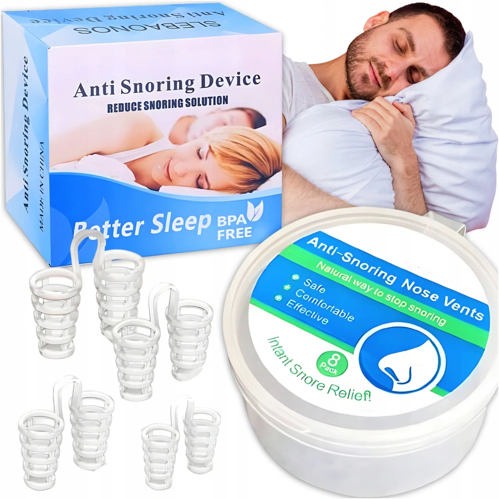 Nosový chránič proti chrápaniu na spanie 4ks