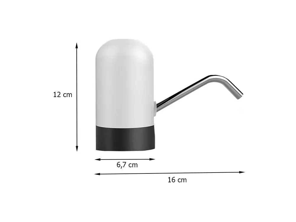 Elektrické čerpadlo na vodnej fľašu USB pumpička na vodu