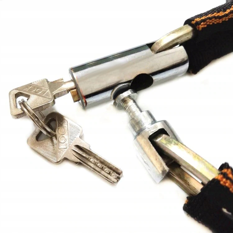 Bezpečnostný reťazový zámok na bicykel motorku 70cm