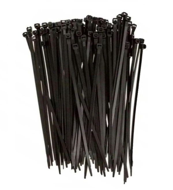 Sťahovanie pásky čierne balenie 100 ks set 3,6x150 káblových svoriek