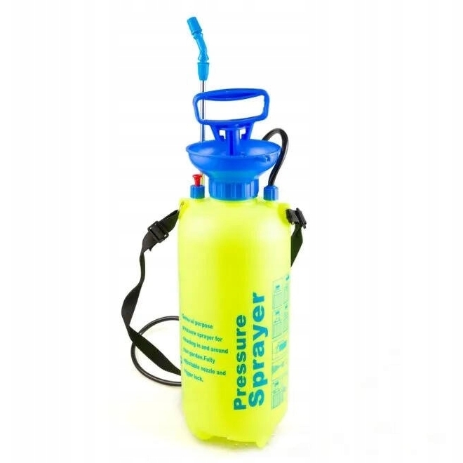 Záhradný ručný chrbtový postrekovač tlakový 8L