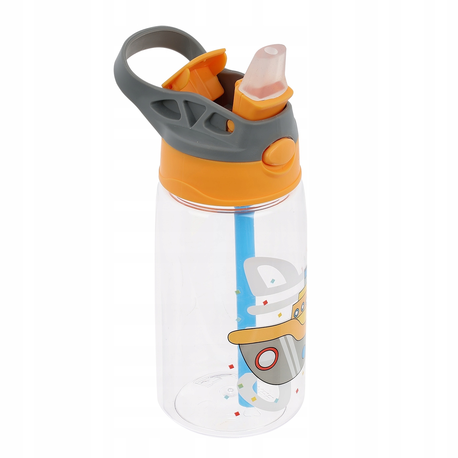Detská fľaša na vodu 480 ml so slamkou pre deti