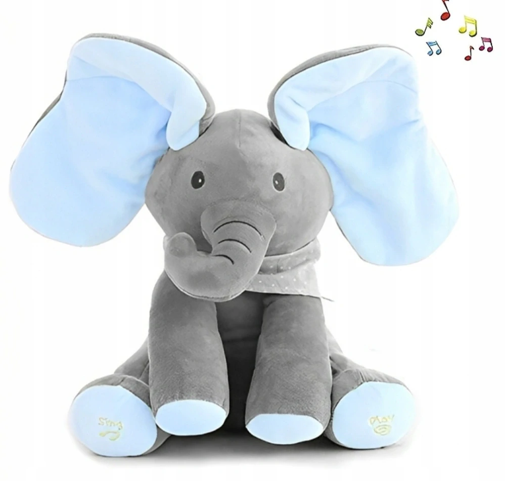Interaktívne spievajúce plyšové sloníne