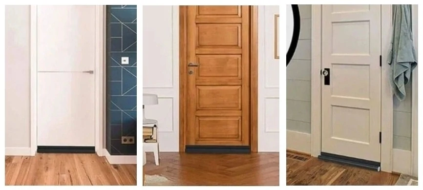 Tesniaca lišta do dverí pena na suchý zips proti prievanu