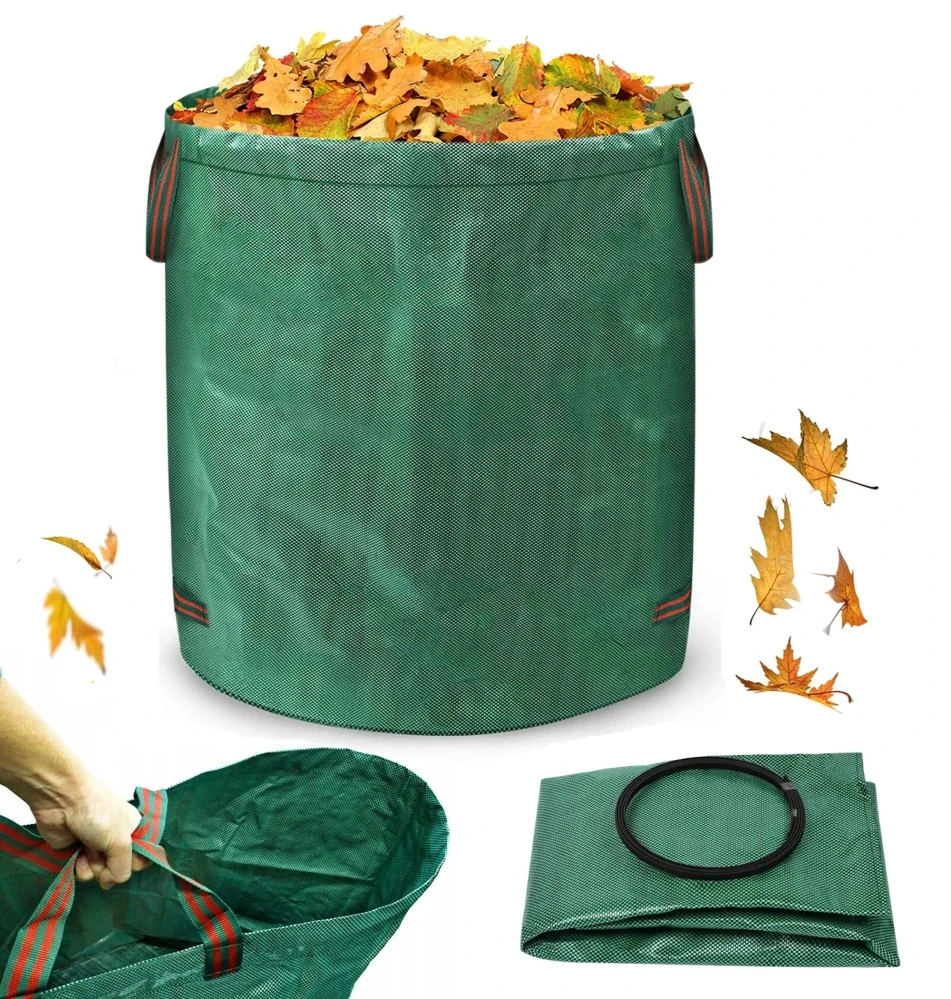 Záhradný kôš vrece na lístie trávu vetvy objem 272 litrov