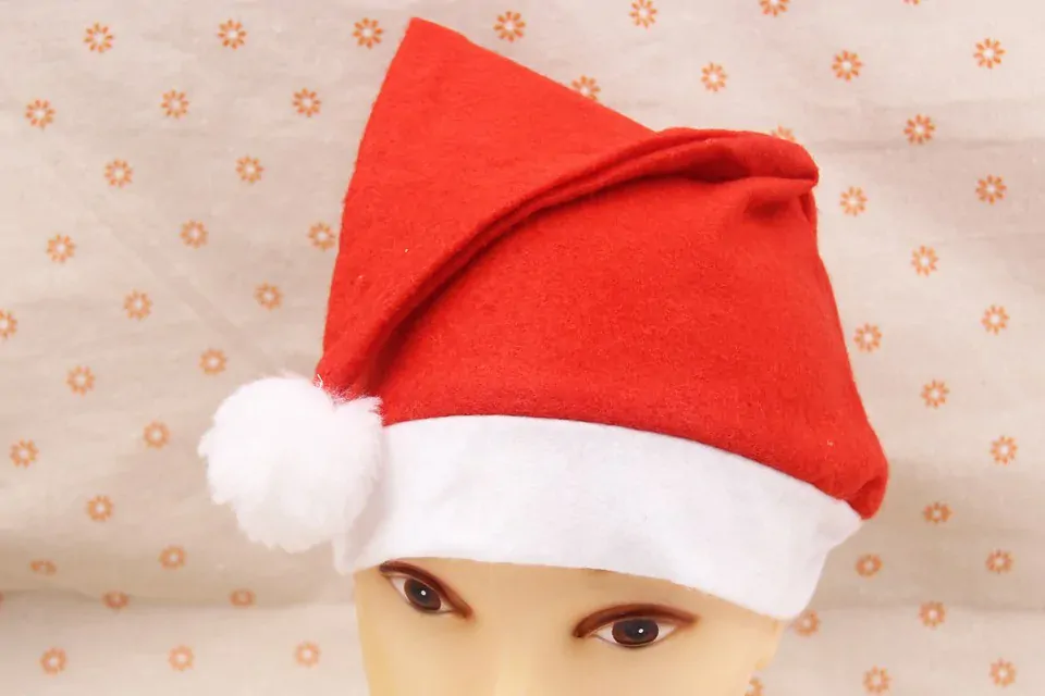 Mikulášska čiapka santa