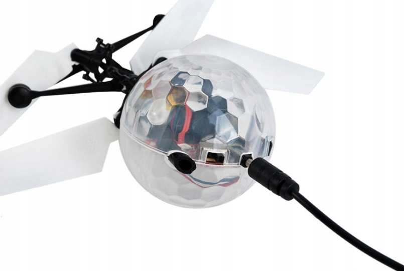 Lietajúce RC Disco guľa, vrtuľník