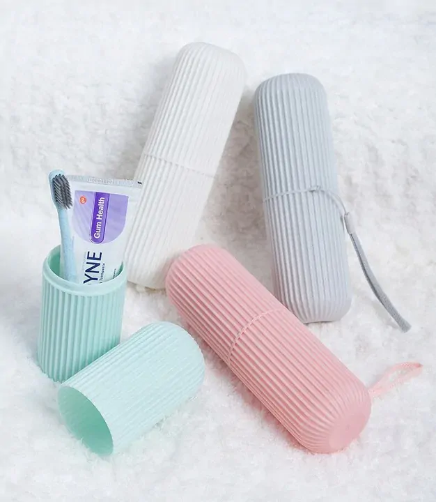 Prenosné cestovné púzdro na zubnú pastu a kefku