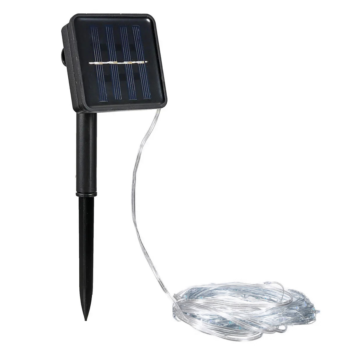 Solárne vianočné osvetlenie drôt 100 LED