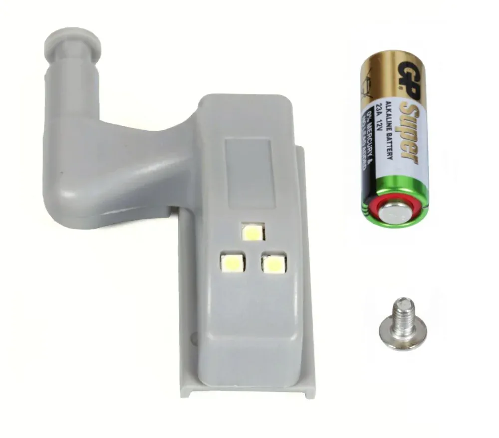 Svetlo do skrine 3 LED + batéria