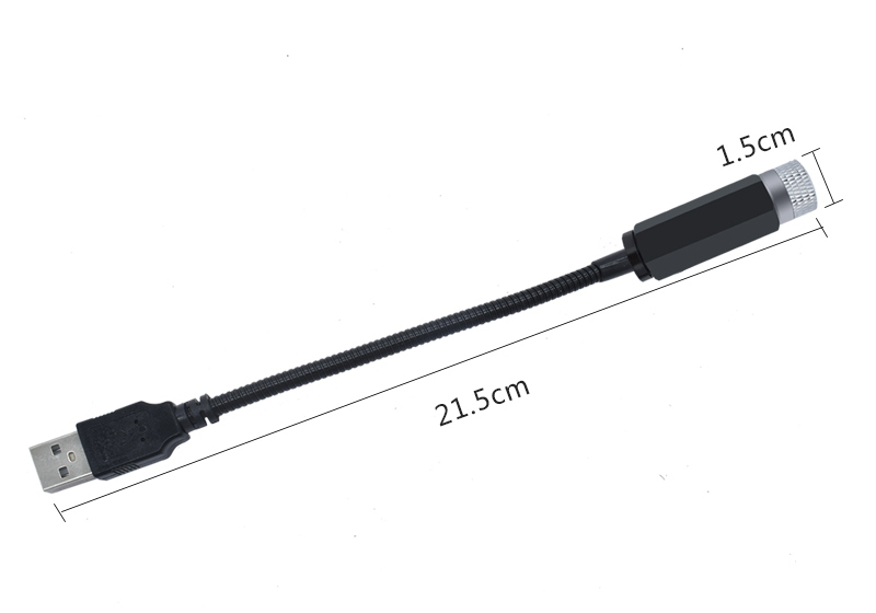 Projektor laserový hviezdny efekt svetlo LED pre auto