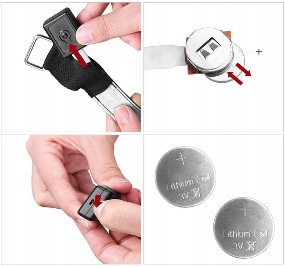 Reflexní bezpečnostní páska s LED osvětlením