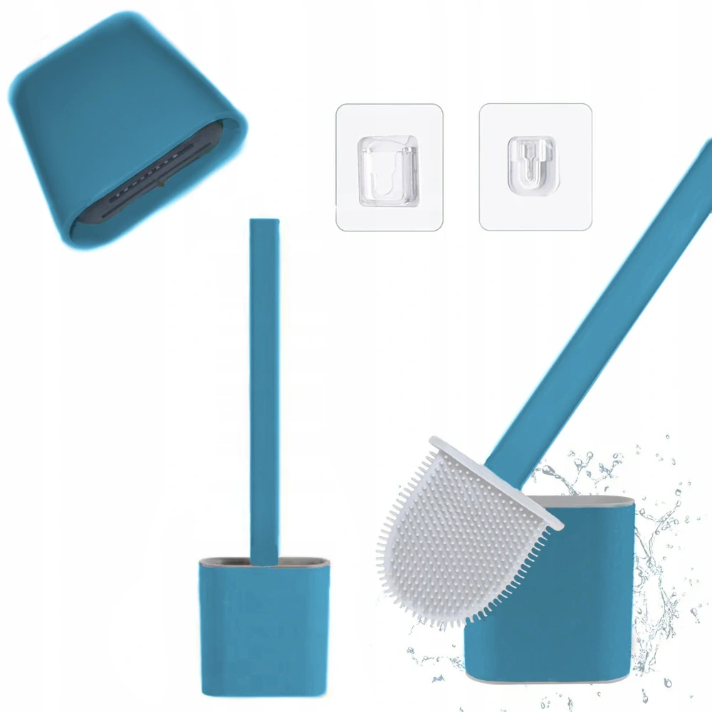 Silikónová kefa na WC flexibilná antibakteriálna štetka