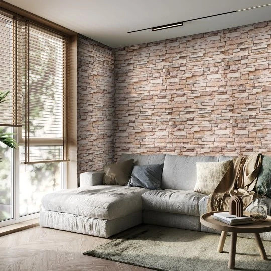 Samolepiaca tapeta panel 3D na stenu penová imitácia tehla kameň 10 kusu