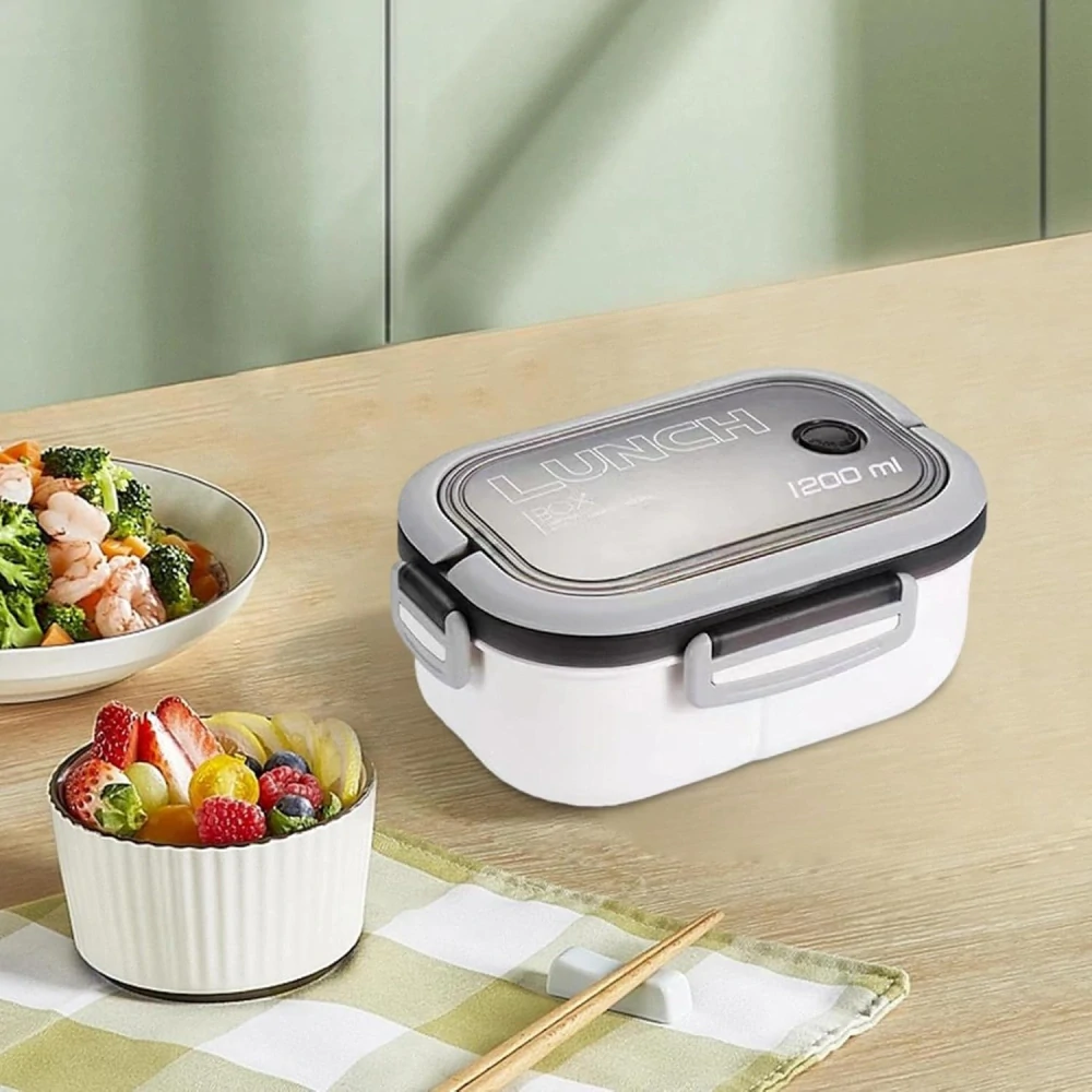 Nosič na jedlo s priehradkami obedový desiatový box 1200 ml