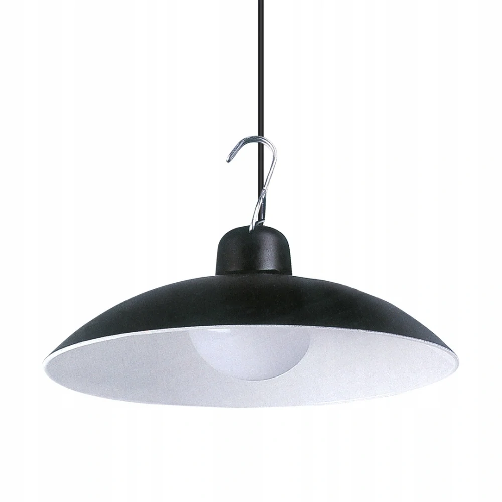 Solárna záhradná závesná okrúhla lampa LED na terasu
