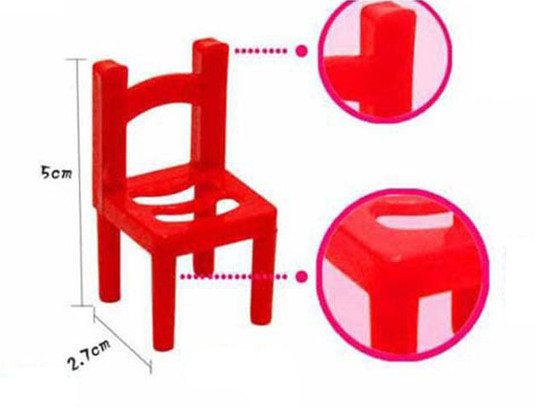 Padajúce stoličky rodinná hra 18 stoličiek