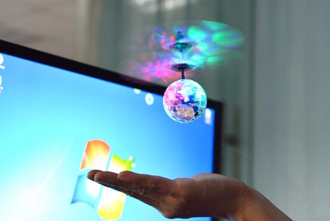 Lietajúce RC Disco guľa, vrtuľník