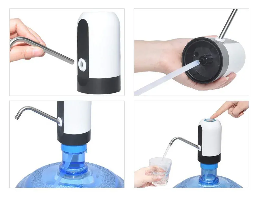Elektrické čerpadlo na vodnej fľašu USB pumpička na vodu