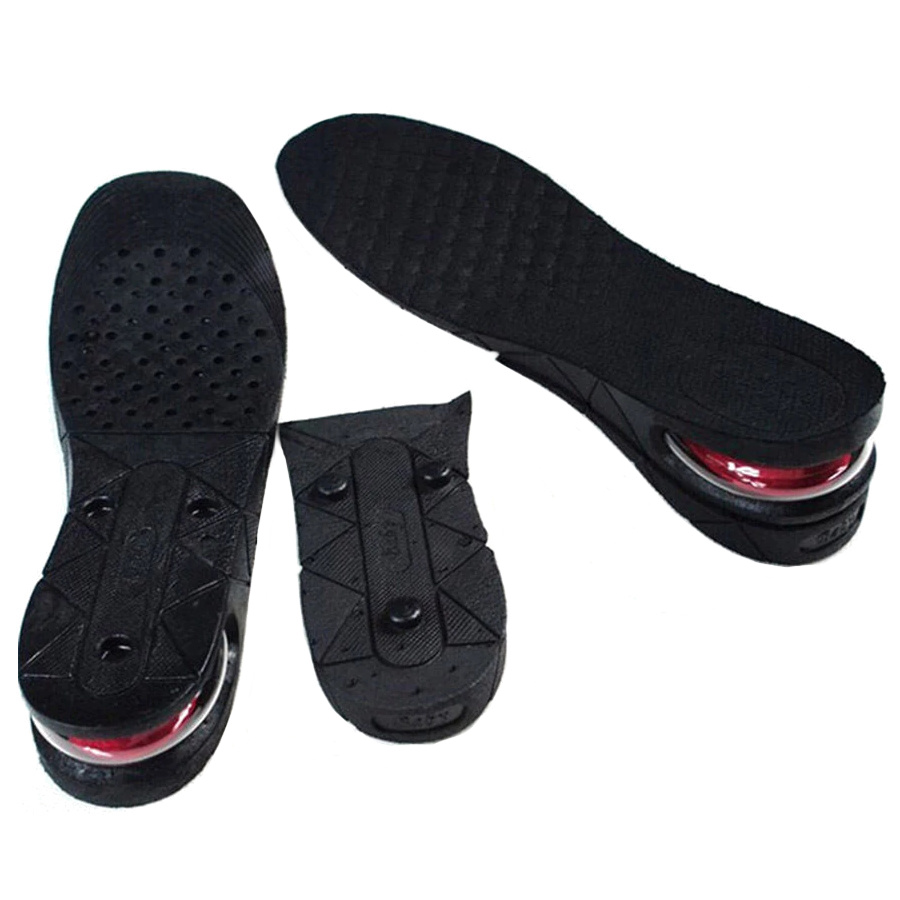 Zvyšujúce vložky do topánok sa vzduchovou pätou + podpätníky