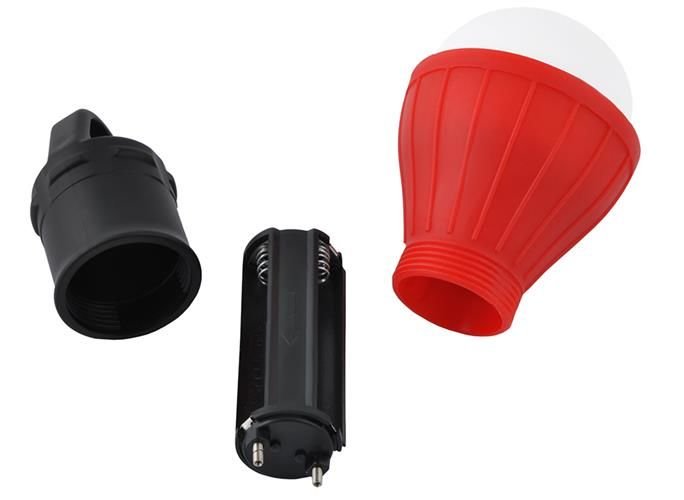 Outdoorová LED žiarovka na kempovanie lampa