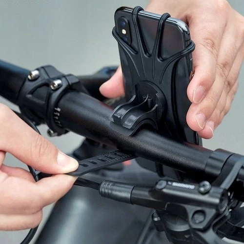 Držiak telefónu na bicykel silikónový