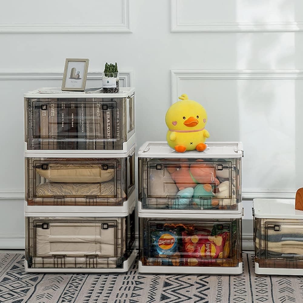 Skladací plastový box organizér modulárna skrinka kolieska