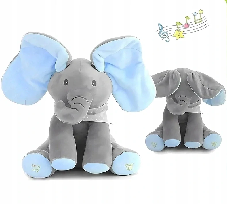 Interaktívne spievajúce plyšové sloníne