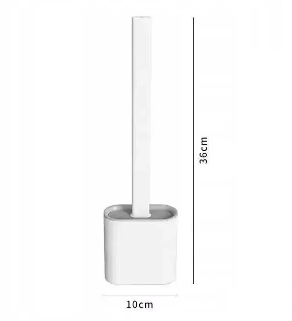 Silikónová kefa na WC flexibilná antibakteriálna štetka
