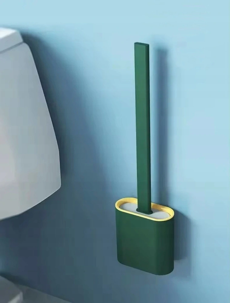 Silikónová kefa na WC flexibilná antibakteriálna štetka