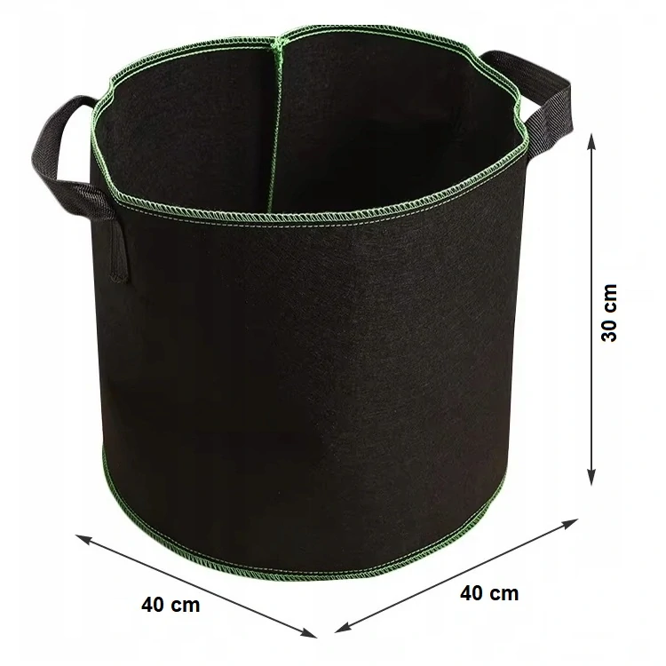 Záhradný kvetináč z netkanej textílie 39L na sadenie zeleniny 1ks