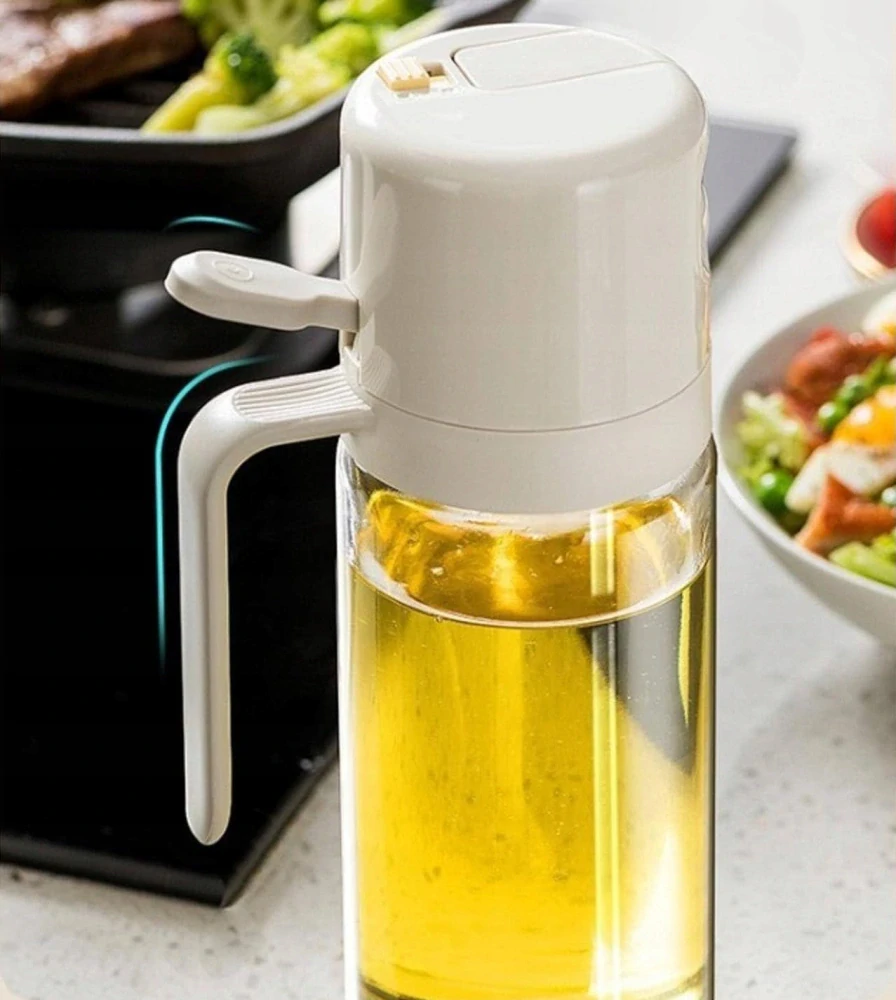 Rozprašovač sprej na olej ocot sklenený dávkovač 500 ml