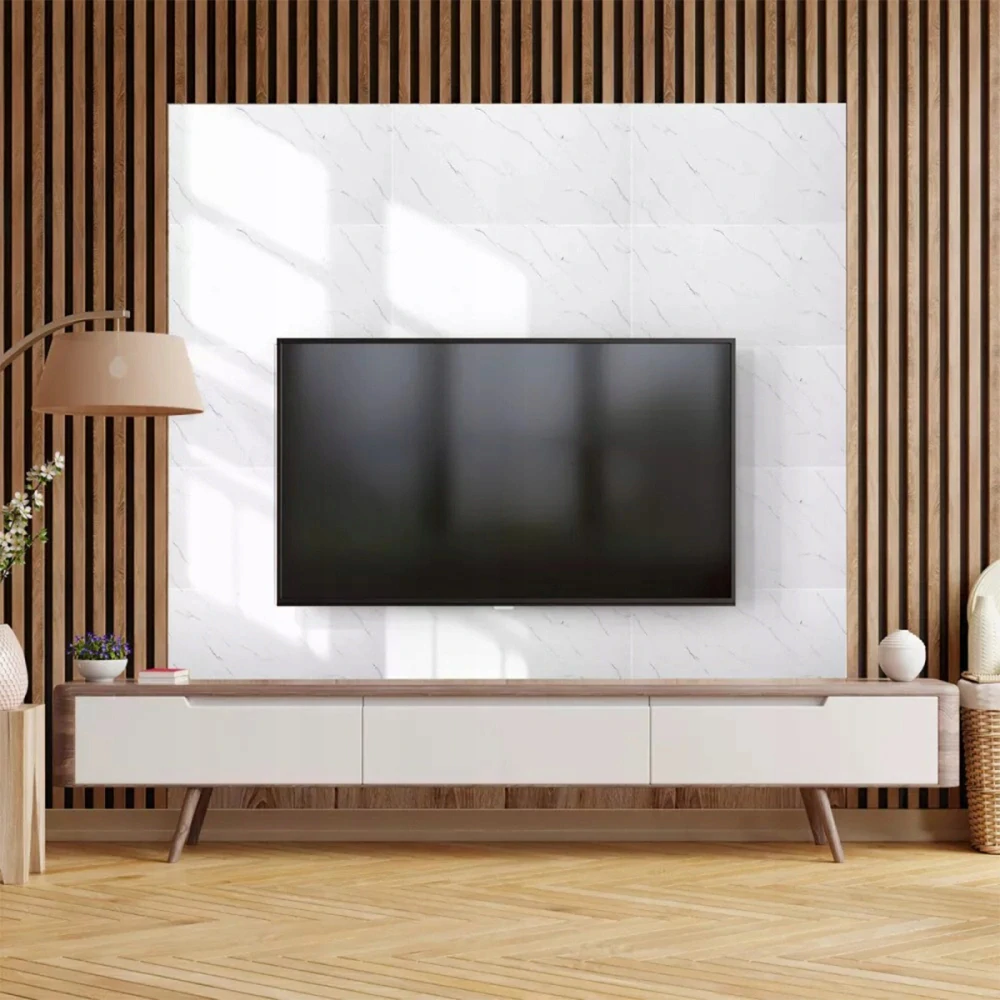 Panele samolepiaca biela mramorová penová tapeta nástenné 30x60cm 10 ks