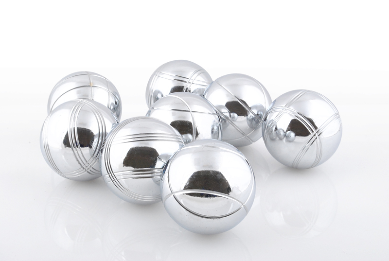 Súprava pre hru pétanque gule boccia 8ks hrče