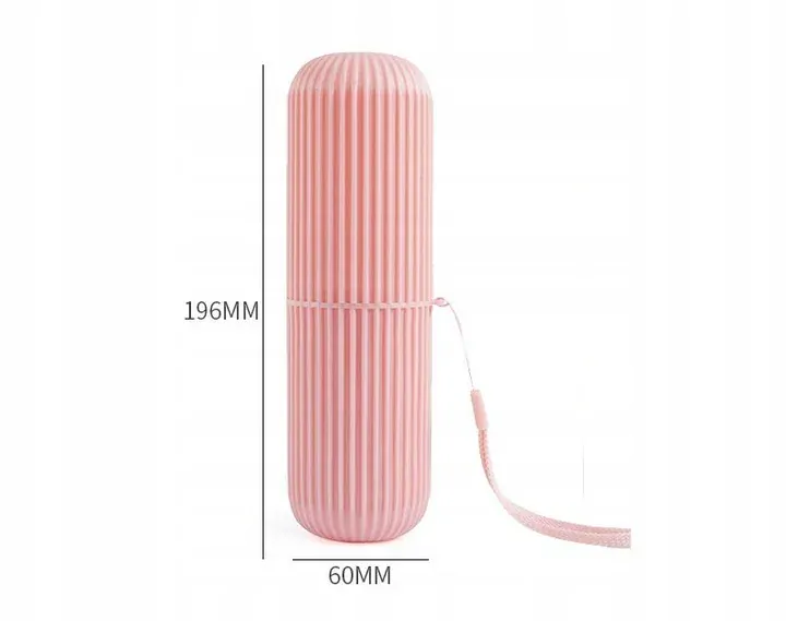 Prenosné cestovné púzdro na zubnú pastu a kefku