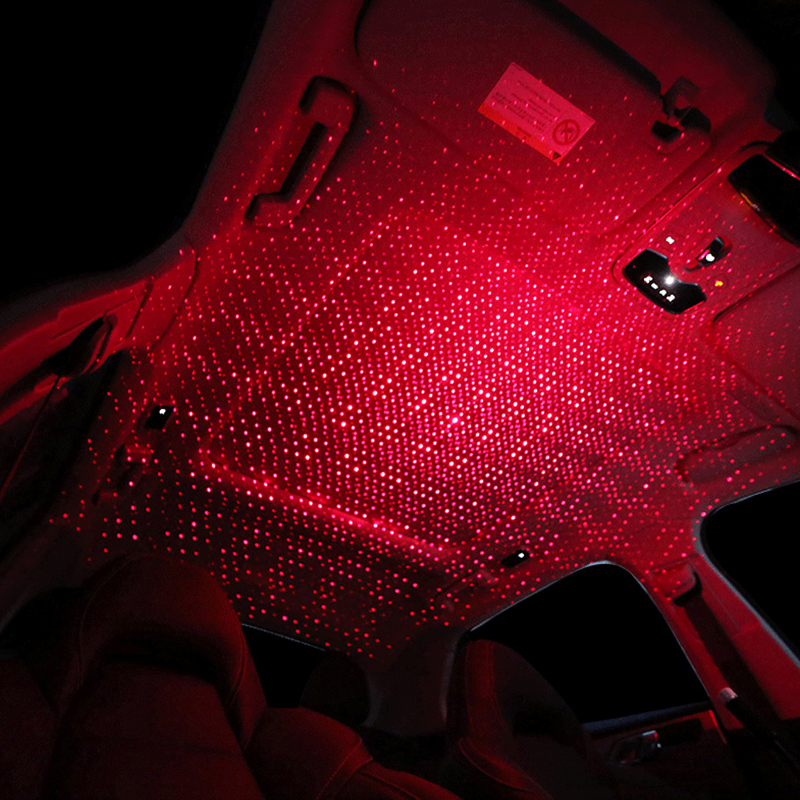 Projektor laserový hviezdny efekt svetlo LED pre auto