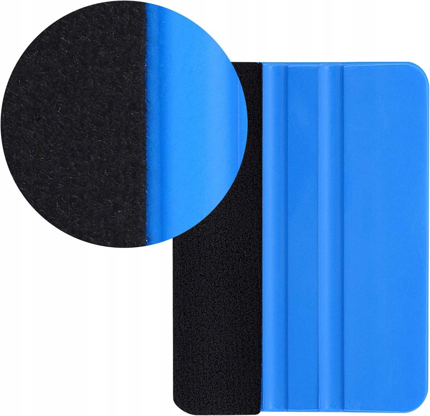 Plastová špachtľba s filce na uhlíkovej fólii 10 cm