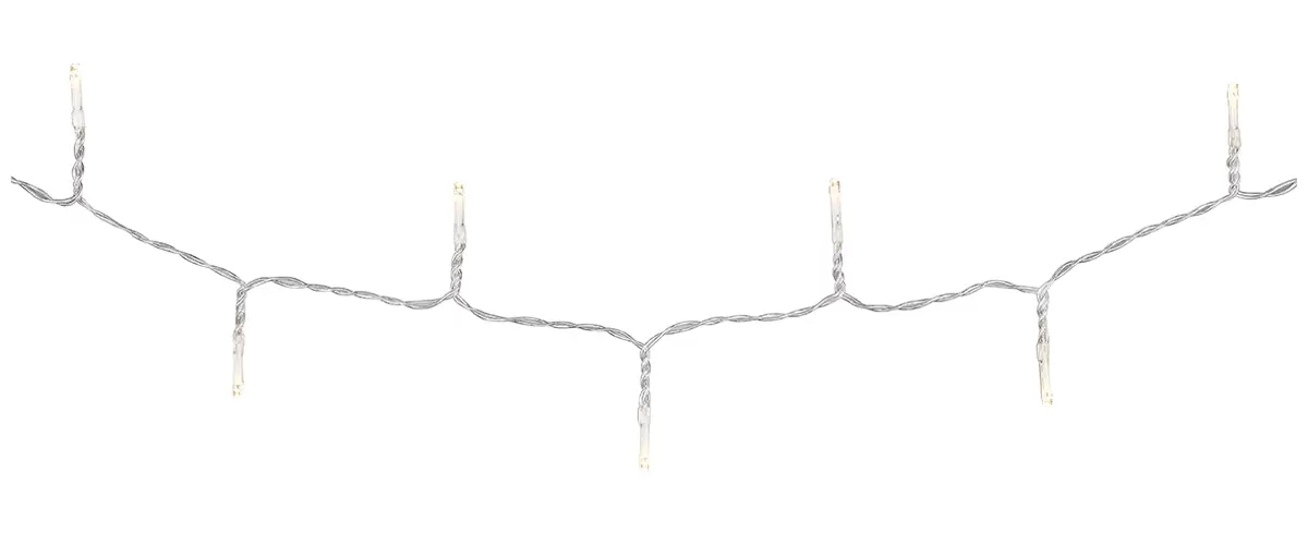 Reťaz na batérie 10 LED cencúľ lampičky