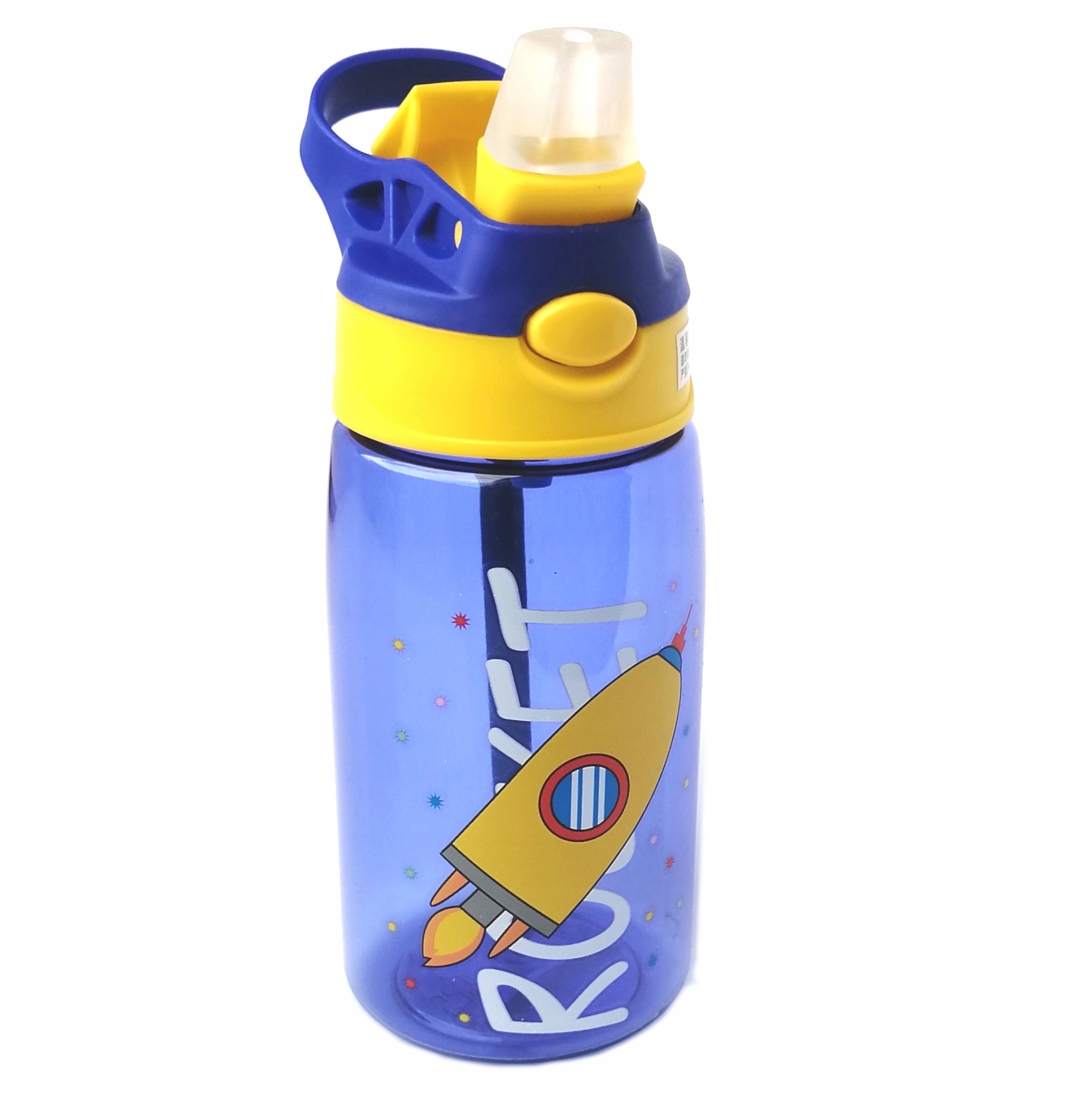 Detská fľaša na vodu 480 ml so slamkou pre deti