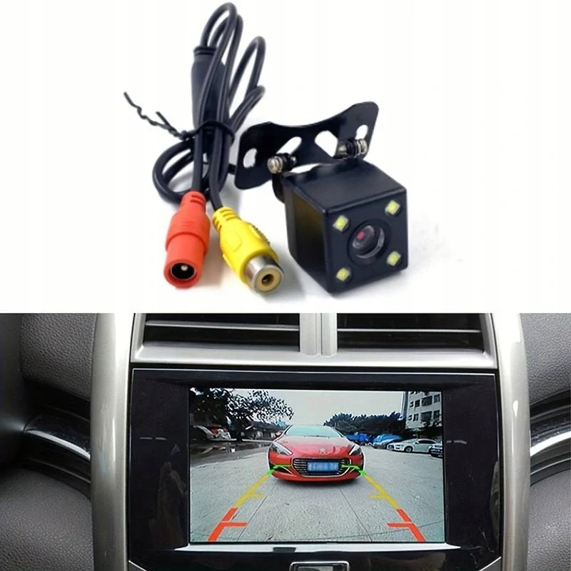Cúvacia kamera HD asistent parkovania LED diódy univerzálne