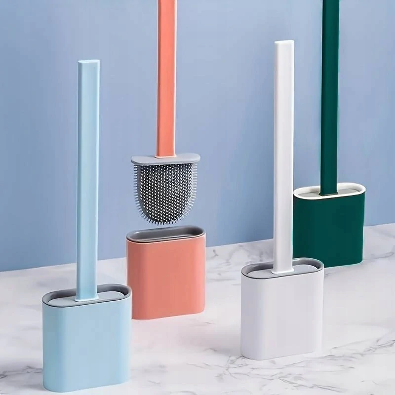 Silikónová kefa na WC flexibilná antibakteriálna štetka