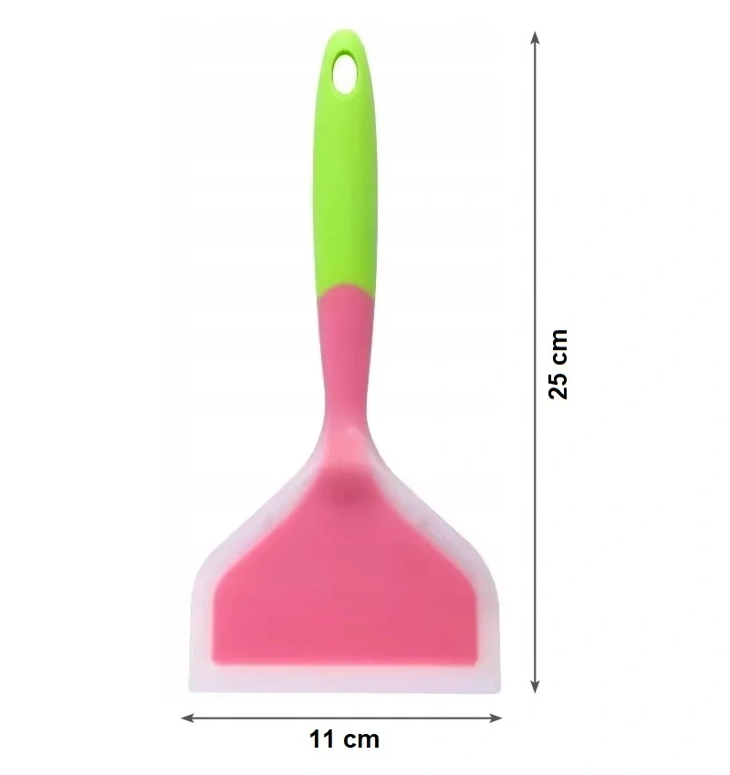 Široká kuchynská stierka so silikónovým povlakom