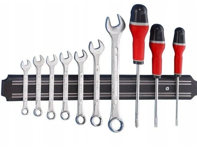 Magnetický držiak na nože, magnetická lišta na náradie 33 cm