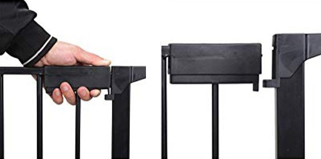 Bezpečnostné ohrádka ku krbu - bránka + 4 zábrany