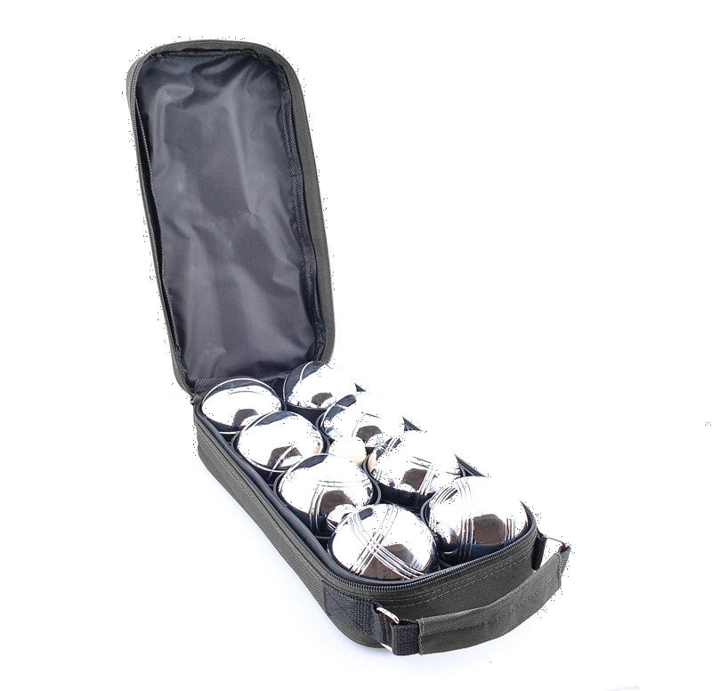 Súprava pre hru pétanque gule boccia 8ks hrče