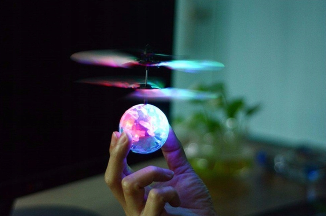 Lietajúce RC Disco guľa, vrtuľník